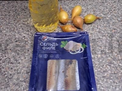 Silkė po kailiu su žolelėmis „Klasikinė“ Žingsnis 1