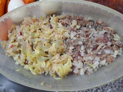 Silkė po kailiu su žolelėmis „Klasikinė“ Žingsnis 3