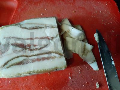 Kepta bulvė „Harmoshka“ Žingsnis 2