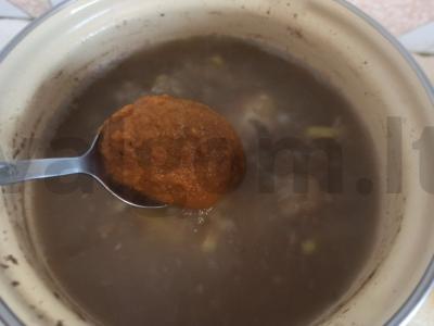 Grikių sriuba su cukinijų ikra Žingsnis 6