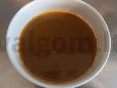 Grikių sriuba su cukinijų ikra pagrindine nuotrauka