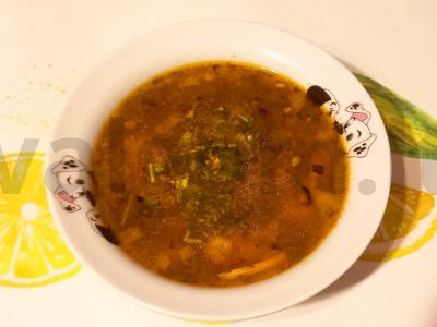 Grikių sriuba su salierais pagrindine nuotrauka