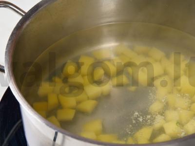 Vegetariškas boršas Žingsnis 2