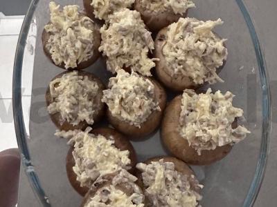 Kepti pievagrybiai Žingsnis 5