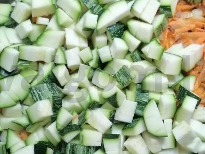 Daržovių ikra su cukinijomis Žingsnis 3