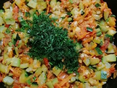 Daržovių ikra su cukinijomis Žingsnis 5