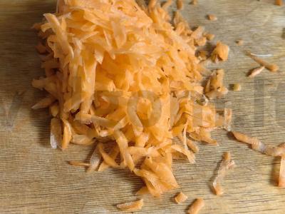 Kepama kiauliena su pievagrybiais puoduose Žingsnis 3