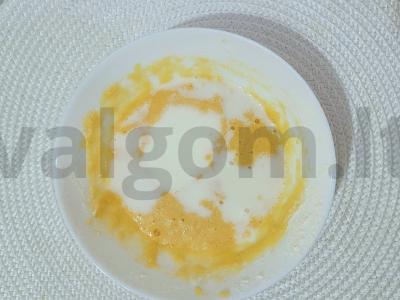 Švelnus keksas su kokosų miltais Žingsnis 3