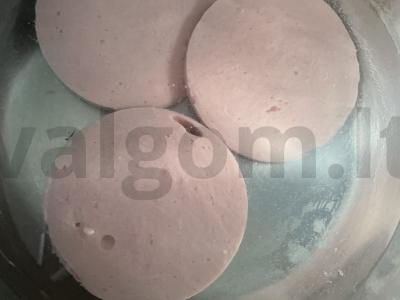 Užkandžių mini burgeriai su virta dešra Žingsnis 5