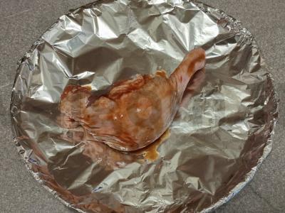 Anties šlaunelė citrininėje marinate, kepta su daržovėmis Žingsnis 3