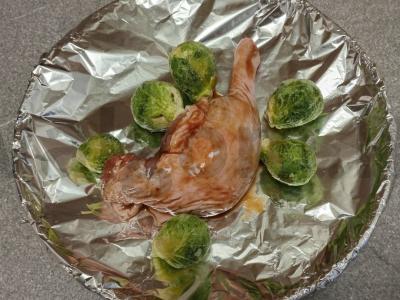 Anties šlaunelė citrininėje marinate, kepta su daržovėmis Žingsnis 4