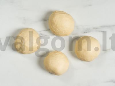 Naujųjų metų „Eglutės“ su bulvėmis ir grybais Žingsnis 12