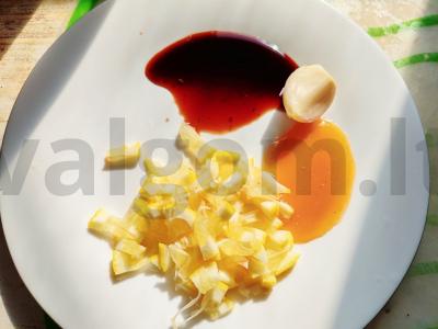 Auksiniai vištienos sparneliai citrinos-medaus padaže Žingsnis 2