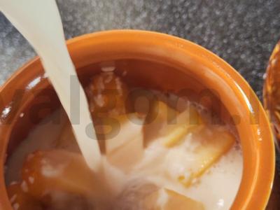 Ryžių košė su moliūgu ir medumi puoduose Žingsnis 6