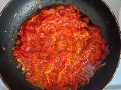 Jaunųjų kopūstų boršas Žingsnis 7