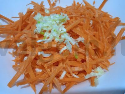 Korėjietiškos morkos su aštriu padažu Žingsnis 2