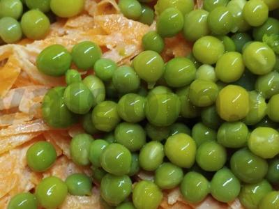 Salotos su žirniais ir grietine Žingsnis 5