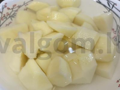 Cezario žuvienė iš sterlės Žingsnis 4