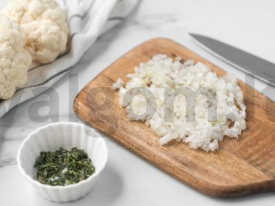 Makaronai su žiediniu kopūstu Žingsnis 4