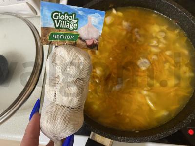 Kukulis su kalakutiena sviesto padaže Žingsnis 7