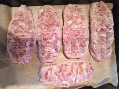 Įdarytos kiaulienos dešrelės Žingsnis 4