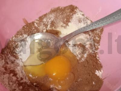 15 minučių keksiukas Žingsnis 5