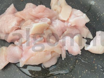 Vištienos gabaliukai „Univers“ Žingsnis 2