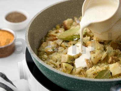 Žuvies apkepas su artišokais Žingsnis 6