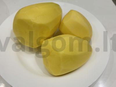 Bulvių apkepas su faršu Žingsnis 1