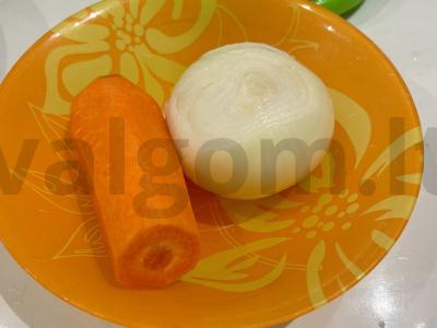 Bulvių apkepas su faršu Žingsnis 4