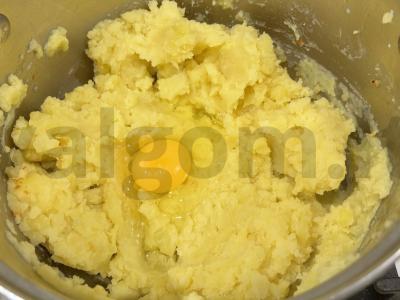 Bulvių apkepas su faršu Žingsnis 12