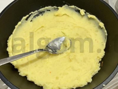 Bulvių apkepas su faršu Žingsnis 13