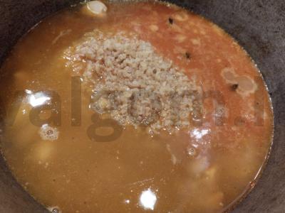 Originalus bulguro plovas su vištiena ir pomidorais Žingsnis 7