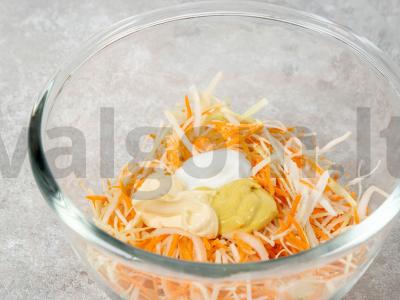 Krevetėmis užpildytas katsu burgeris Žingsnis 4