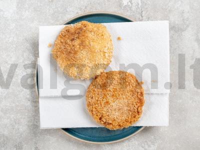 Krevetėmis užpildytas katsu burgeris Žingsnis 6