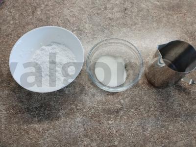 Tapiokos rutuliukai bubliniam arbatai Žingsnis 1