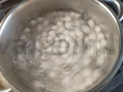 Tapiokos rutuliukai bubliniam arbatai Žingsnis 9