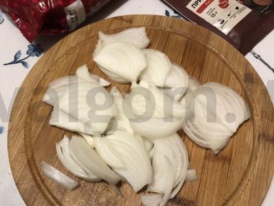 Prieskoninė kiaulienos šoninė su grikiais Žingsnis 2