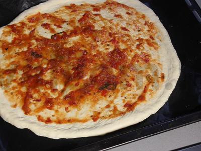 Klasikinė pica „Margherita“ Žingsnis 7