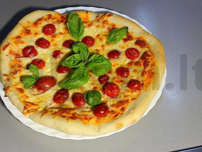 Klasikinė pica „Margherita“ Žingsnis 11