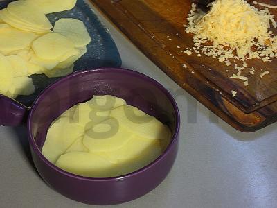 Bulvių gratinas su parmezanu Žingsnis 8