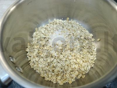 Avižinė košė su razinomis Žingsnis 2