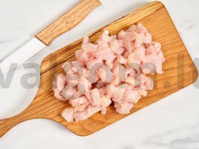 Sūrio vištienos kotletai su ryžiais Žingsnis 1