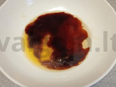 Kepta antis apelsinų ir medaus marinate Žingsnis 4