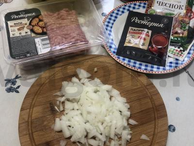 Troškinta kopūstai su faršu Žingsnis 2