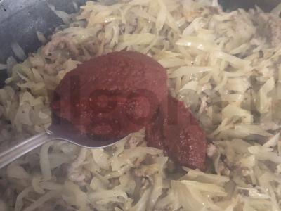 Troškinta kopūstai su faršu Žingsnis 9