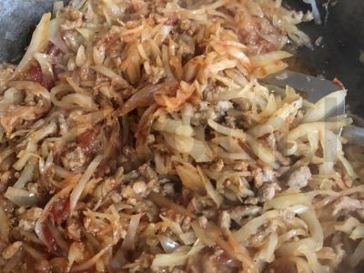 Troškinta kopūstai su faršu Žingsnis 10