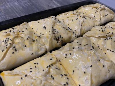 Greiti pyragėliai su bulvėmis ir sezamu Žingsnis 5