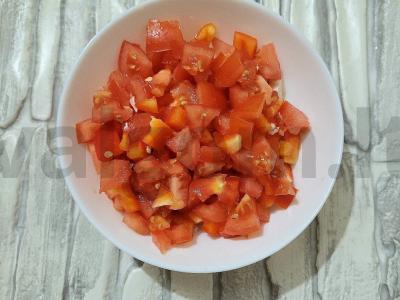 Sultingas salotas „Raudonoji jūra“ Žingsnis 3