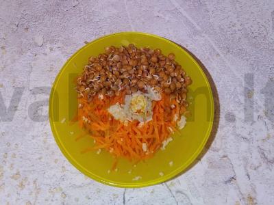 „Raudonas“ salotas Žingsnis 4